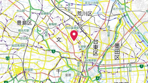 東京大学地震研究所（旧地震研究所）の位置