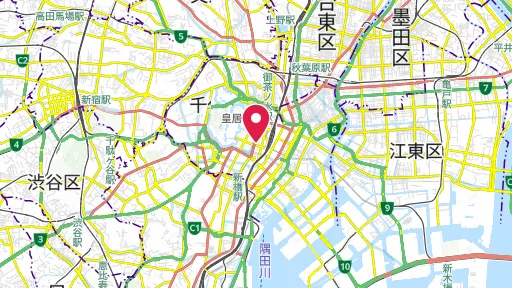 明治生命館の位置
