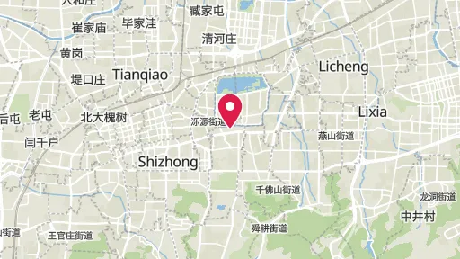 五三惨案（済南事件）紀念園の位置