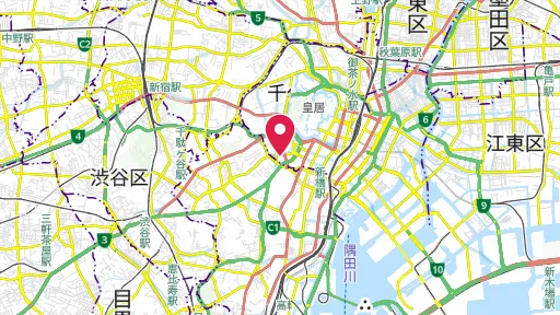 内閣総理大臣官邸の位置