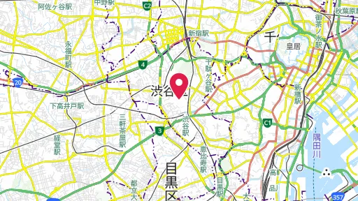 二・二六事件慰霊像の位置