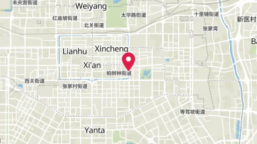 西安事変紀念館の位置