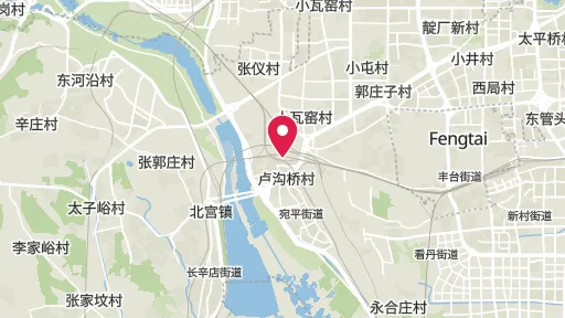 中国人民抗日戦争紀念館の位置