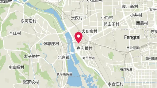 盧溝橋の位置