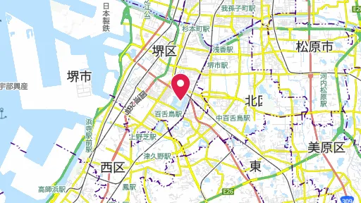 百舌鳥・古市古墳群の位置