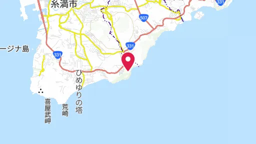 平和の礎の位置