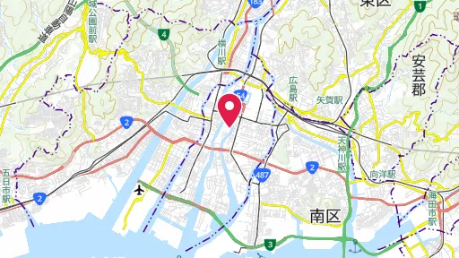 広島平和記念資料館の位置
