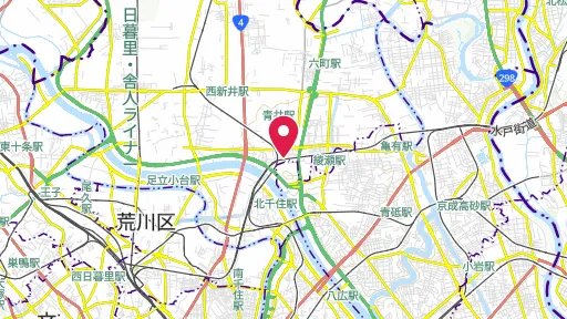 下山国鉄総裁追憶碑の位置