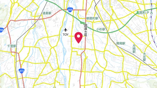 富山県立イタイイタイ病資料館の位置