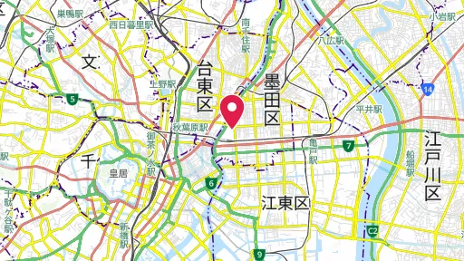 東京都慰霊堂の位置