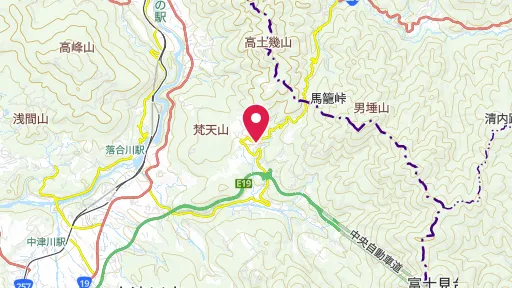 藤村記念館の位置