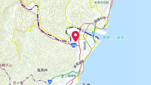 ゴトビキ岩の位置