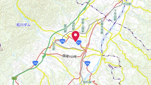 柳田國男館の位置