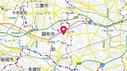 武者小路実篤記念館の位置