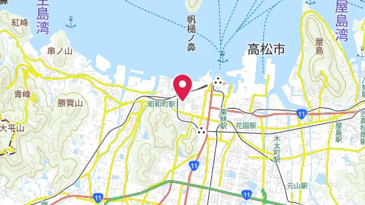 菊池寛記念館の位置
