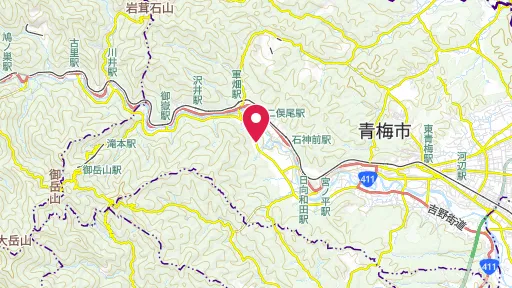 吉川英治記念館の位置