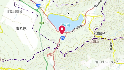 三島由紀夫文学館の位置