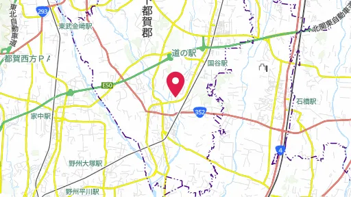 壬生車塚古墳の位置