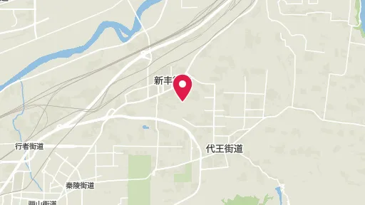鴻門の会の位置