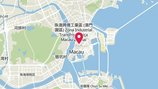 聖ポール天主堂跡の位置