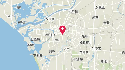 台南孔子廟の位置