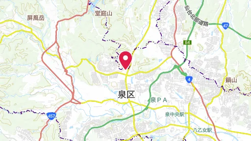 宮城県図書館の位置