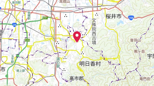 飛鳥寺の位置