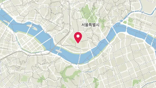 韓国国立中央博物館の位置