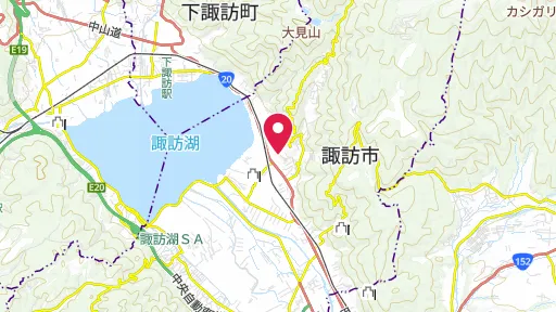 茶臼山遺跡の位置