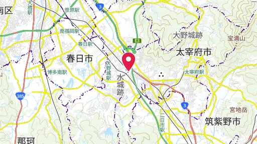 水城の位置