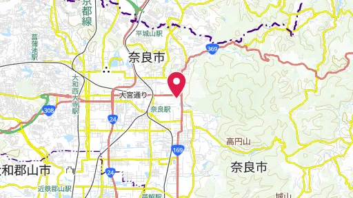 興福寺の位置