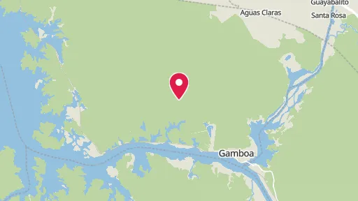 パナマ運河の位置