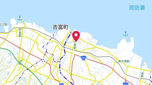 福澤諭吉旧居・福澤記念館の位置