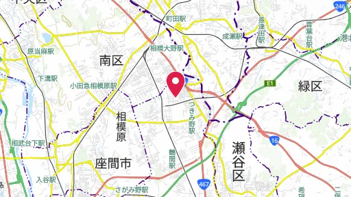 月見野遺跡群の位置