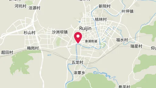中央革命根拠地歴史博物館の位置