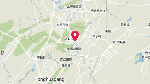 遵義会議会場の位置