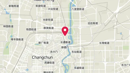満州国皇宮の位置