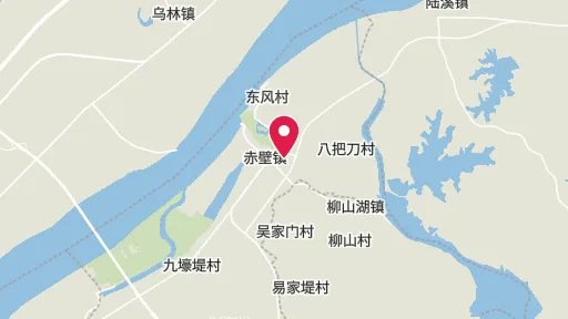 赤壁古戦場の位置